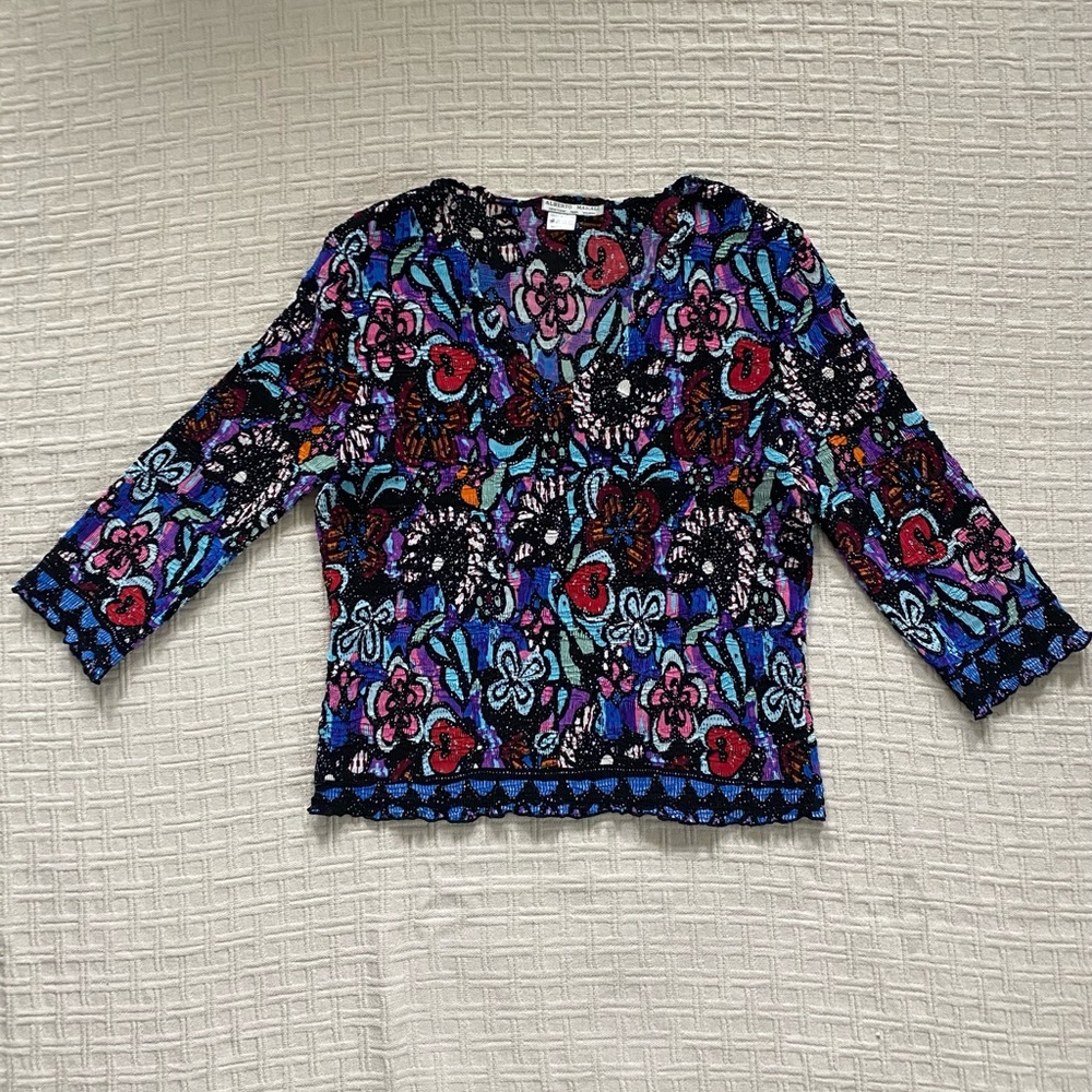 Alberto Makali vintage blouse.